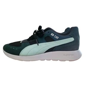 Puma Sneaker Teal RS-150 Mesh Suade Cushioned sz 7.5